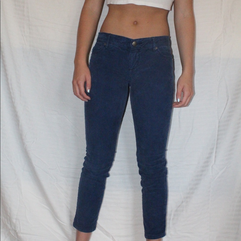 Free people blue corduroys